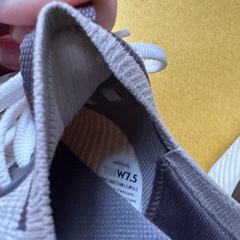 Allbirds Tree Glider sneakers in natural white/beige - Picture 7 of 7